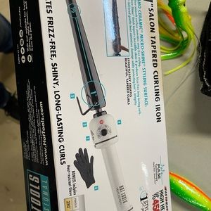 Hot tools tapered iron